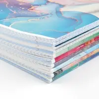 Тетради предметные, 36 л., набор из 10 шт., блок №1 &laquo;Разноцветный мрамор&raquo;