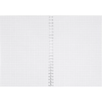 Бизнес-тетрадь А5 96л Attache Градиент Фиолет клетка, 65г, греб, УФ-лак