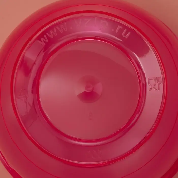 Креманка пластиковая одноразовая «Кристалл», 200 мл, красная Креманка пластиковая одноразовая «Кристалл», 200 мл, красная