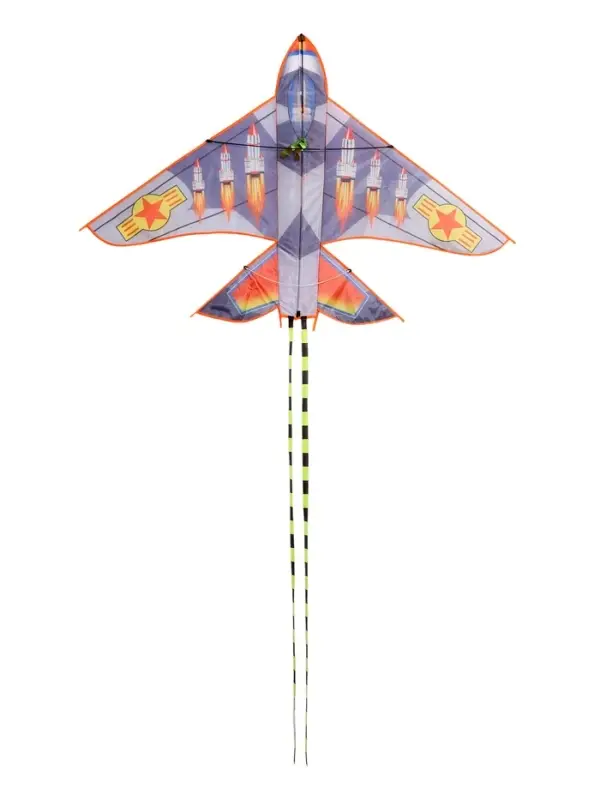 Воздушный змей Funny toys &laquo;Ракета&raquo;, с леской