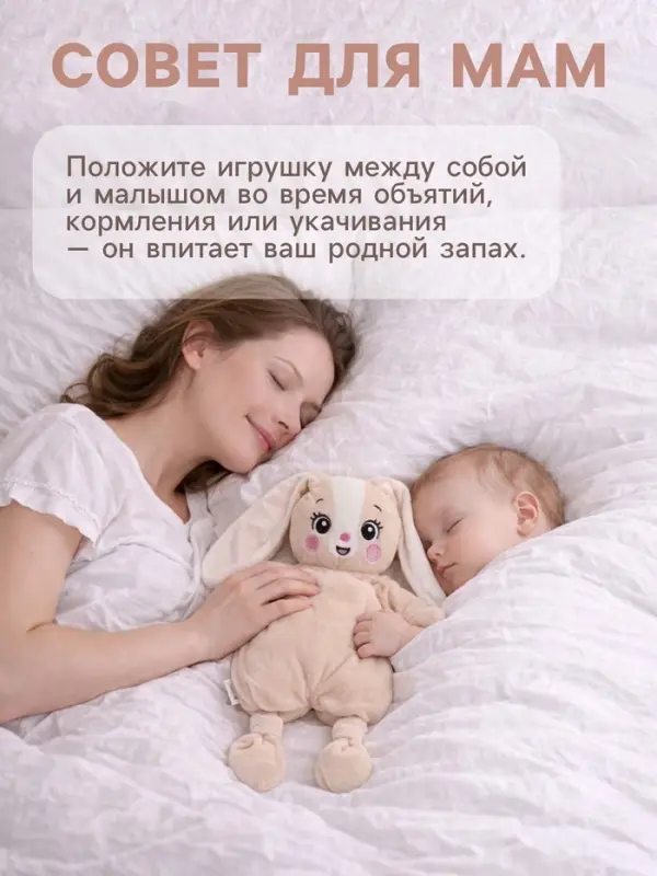 Комфортер - игрушка для засыпания Крошка Я &laquo;Зайчик&raquo;