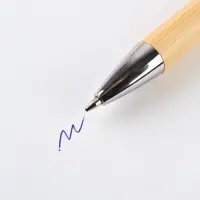 Ручка шариковая, бамбук в деревянном футляре &laquo;С днем учителя!&raquo;