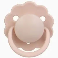 Соски-пустышки, от 6 мес., латекс, классические, в контейнере, набор из 2 шт., нюд/персиковый, M&B