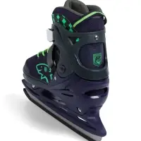 Коньки раздвижные BlackAqua, р. 35-38, для фитнеса, синие, зелёные Коньки раздвижные BlackAqua, р. 35-38, для фитнеса, синие, зелёные