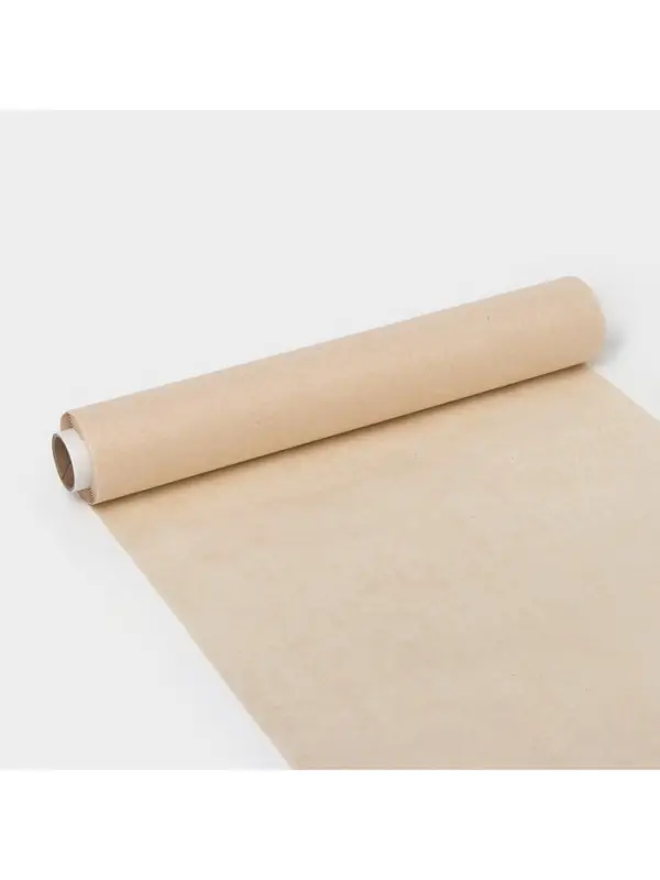 Бумага для выпечки марка &laquo;П&raquo;, подпергамент, 30 см&times;50 м, плотность 45 г/м&sup2;, бежевая