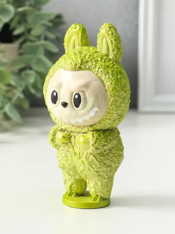 Фигурка гипс &laquo;Чудик&raquo;, 13&times;6.5&times;5.5 см, салатовый
