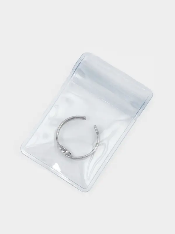 Органайзер-упаковка набор для хранения украшений QF, с зип-лок замком 10 шт., 6&times;4 см, прозрачный