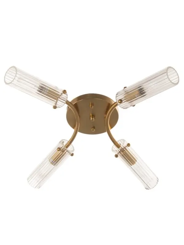 Люстра &laquo;Рико&raquo; 4&times;40 Вт Е27 бронза 46&times;40&times;18 см