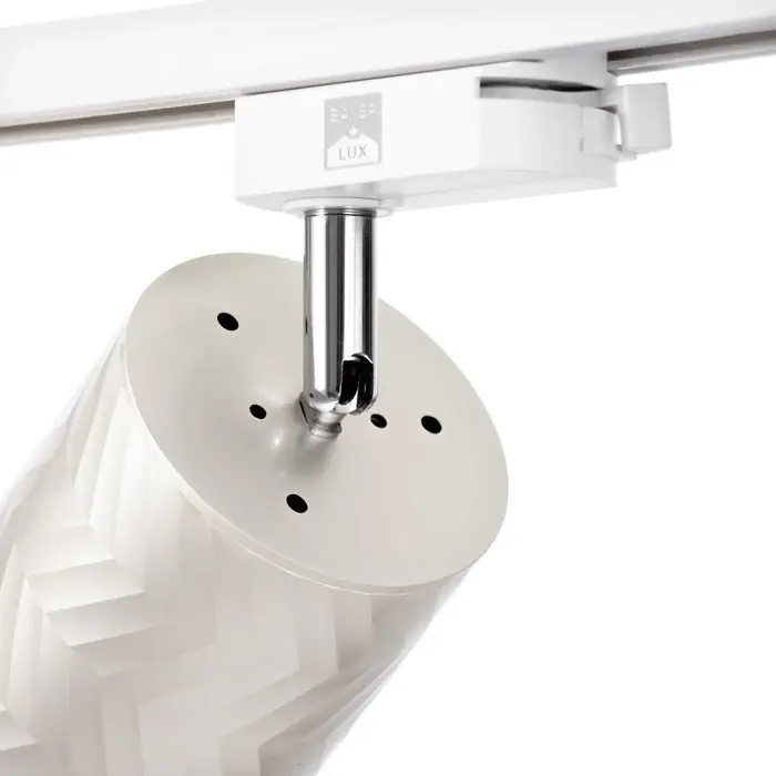 Светильник трековый BayerLux Simple &laquo;Астер&raquo; GU10, 220 В, 7.5&times;7.5&times;20 см, серебро