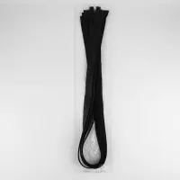 Молния «Спираль», №5, разъёмная, водонепроницаемая, замок автомат, 120 см, цвет чёрный, цена за 1 штуку