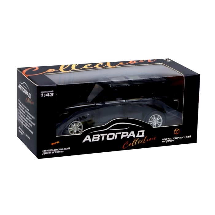 Машина металлическая «Джип», инерционная, масштаб 1:43, цвет чёрный Машина металлическая «Джип», инерционная, масштаб 1:43, цвет чёрный