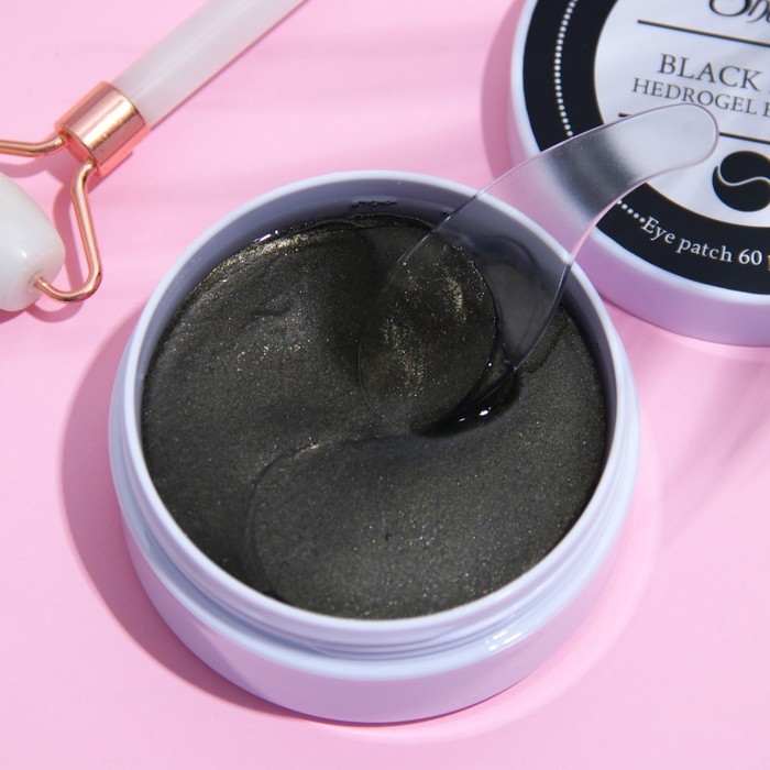 Гидрогелевые патчи для глаз с чёрным жемчугом 60 шт Гидрогелевые патчи для глаз с чёрным жемчугом 60 шт