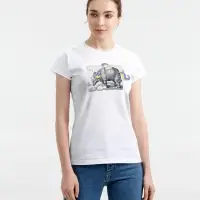 Футболка женская Big Dream, белая, размер S