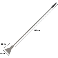 Ледоруб -топор РУБАХА-ПАРЕНЬ 1,1кг метал.черенок 2934