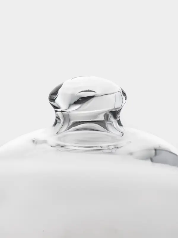 Ёмкости сервировочные Paşabah&ccedil;e Villa Patisserie, одна ёмкость 500 мл, с крышкой, набор 3 шт., стекло, прозрачные