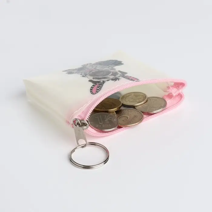 Кошелёк детский &laquo;Коты и мопсики&raquo; Выбражулька, маленький, монетница, МИКС