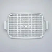 Туалет с сеткой, 44&times;33&times;11.5 см, синий, серый