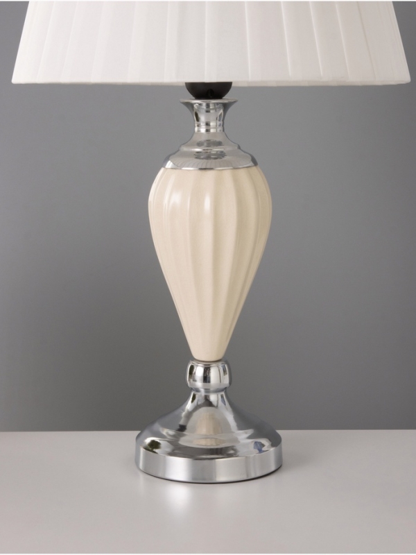 Настольная лампа Настольная лампа "Эдвин" белый Е27 40Вт 30х30х50 см