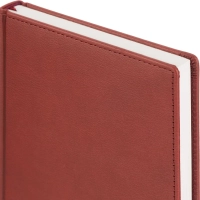 Ежедневник недатированный А5 145 х 205 мм Leader бордовый 272 стр. 3-129/07