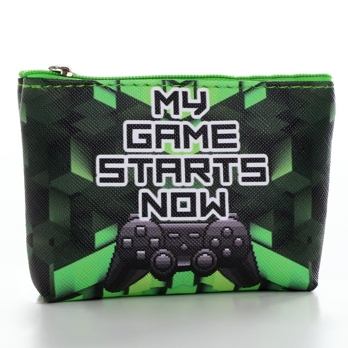 Кошелёк детский для мальчика «Пиксельный мир», МИКС