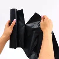 Мешки для мусора в рулоне &laquo;UpakLand&raquo; 60 л, черные, ПВД, толщина 40 мкм, 10 шт., 50&times;80 см