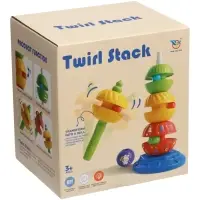 Развивающая пирамидка "Закрути шарик" 37см Развивающая пирамидка "Закрути шарик" 37см