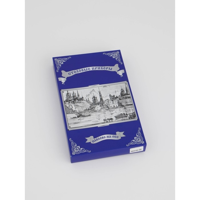 Набор столовых приборов «Тройка», 12 предметов, толщина 2 мм, цвет серебряный Набор столовых приборов «Тройка», 12 предметов, толщина 2 мм, цвет серебряный