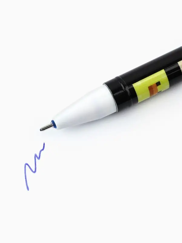 Ручка пиши-стирай с колпачком «Пиксели», синяя паста, гелевая 0.5 мм Ручка пиши-стирай с колпачком «Пиксели», синяя паста, гелевая 0.5 мм