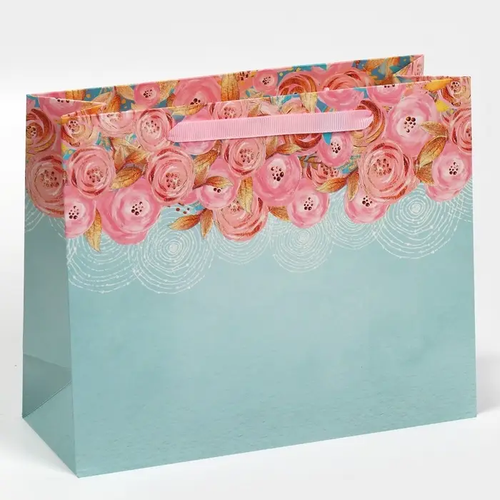 Пакет подарочный ламинированный, упаковка, «Нежность», 22 х 17.5 х 8 см Пакет подарочный ламинированный, упаковка, «Нежность», 22 х 17.5 х 8 см