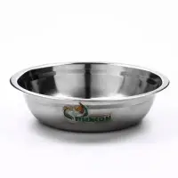 Миска металлическая эконом, 1.2 л, 23&times;6 см