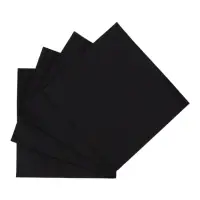 Салфетка однослойная &laquo;Мой выбор&raquo; БигПак интенсив чёрные, 350 л, 24&times;24