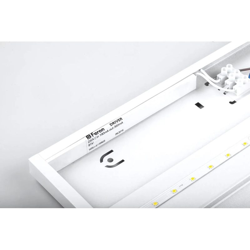 Светильник светодиодный Feron AL2115 встраиваемый 36W 6500K белый (21085)