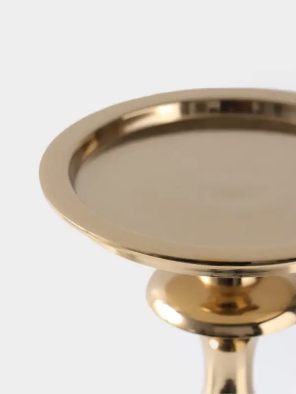 Подсвечник &laquo;Эйфория&raquo;, 12&times;12&times;31.5 см, алюминий