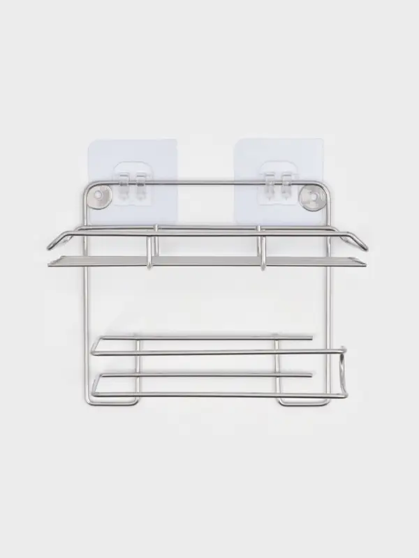 Держатель для туалетной бумаги с полочкой, цвет хром 19x10x14,5 см Держатель для туалетной бумаги с полочкой, цвет хром 19x10x14,5 см