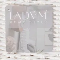 Корзина для белья LaDо́m &laquo;Классика&raquo;, прямоугольная, 45&times;27&times;64 см, белая