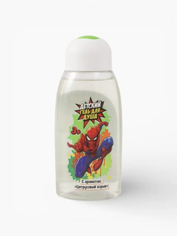 Детский гель для купания, аромат: цитрус, 320 мл, &laquo;Супергерой&raquo;