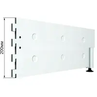 Опора для стеллажа, 52 см, белая