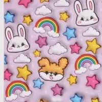 Бумага упаковочная глянцевая &laquo;Праздник&raquo;, 70 &times; 100 см