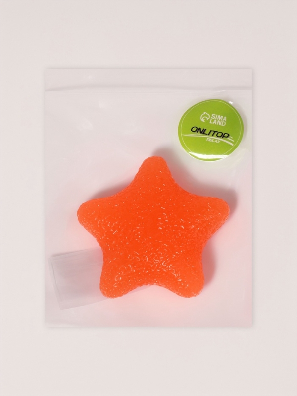 Массажёр реабилитационный TPR (термопласт резина) нагр 20кг d 8см оранж накл OT Массажёр реабилитационный TPR (термопласт резина) нагр 20кг d 8см оранж накл OT