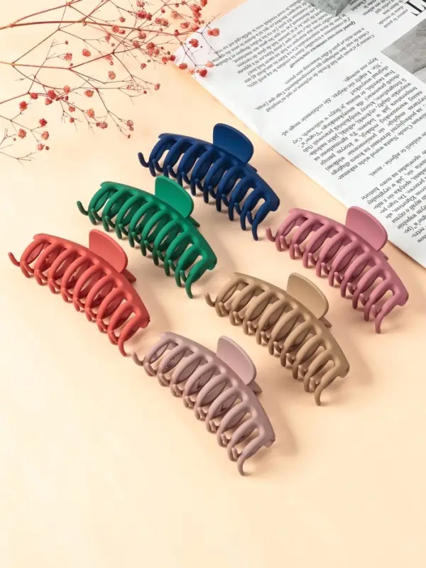 Крабик для волос &laquo;Матовый люкс&raquo;, 10.5 см, МИКС