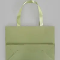 Пакет подарочный, ламинированный, горизонтальный, &laquo;Хаки&raquo;, 28&times;20&times;10 см