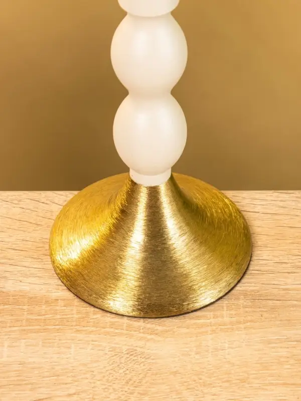 Подсвечник на 1 свечу "Фисташковый" 10,5х10,5х30 см