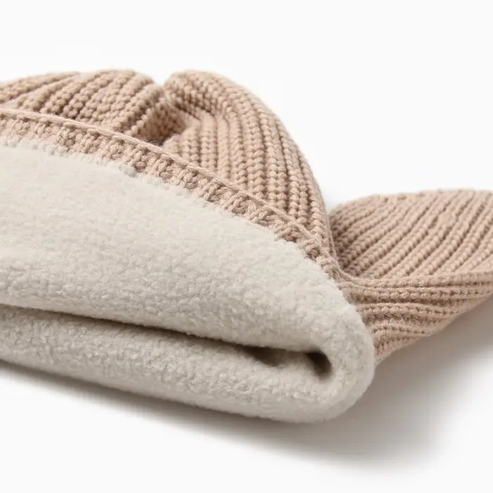 Шапка-ушанка MINAKU, р-р 56-58, цвет кремовый Шапка-ушанка MINAKU, р-р 56-58, цвет кремовый