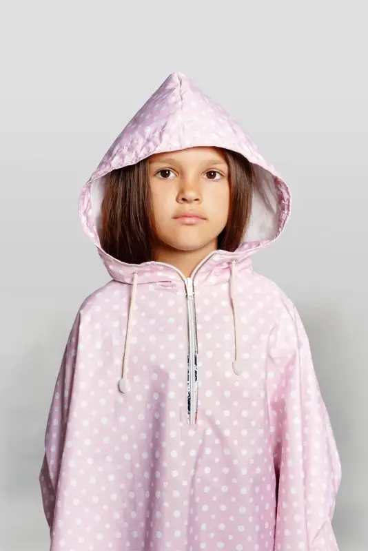 Дождевик-пончо детский AquaStop Kids на заказ, разноцветный,6-8 лет Дождевик-пончо детский AquaStop Kids на заказ, разноцветный,6-8 лет