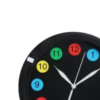 Часы настенные &laquo;Цветные цифры&raquo;, d=20 см, дискретный ход