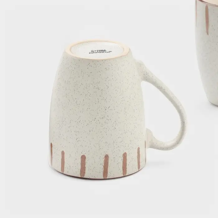 Набор кружек Доляна &laquo;Скандинавия&raquo;, 350 мл, 2 шт., керамика, бежевый