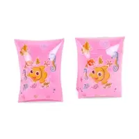 Нарукавники для плавания, размер S, цвет розовый