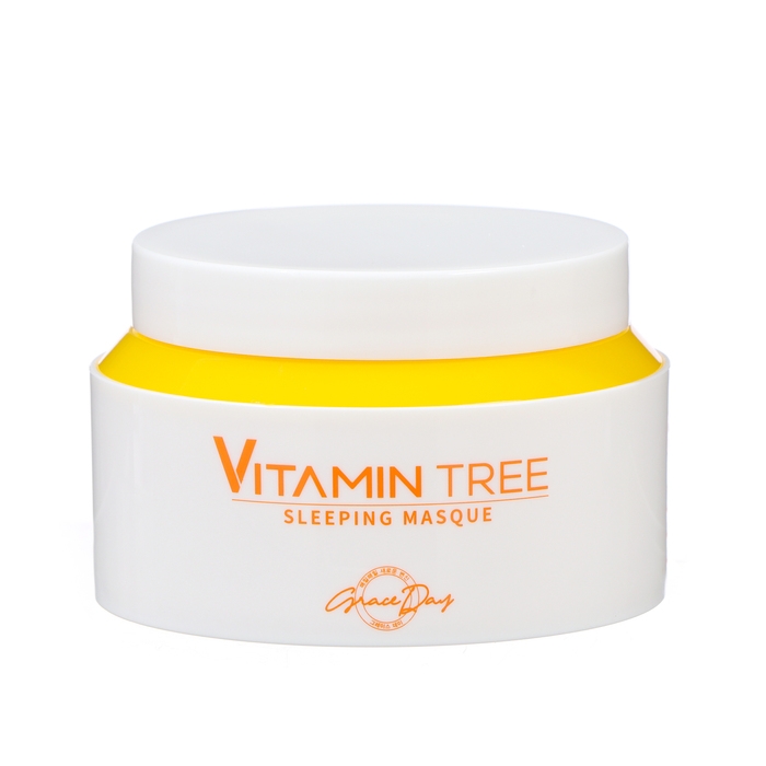 Маска для лица Grace Day ночная, омолаживающая и успокаивающая, с витаминами, 100 мл