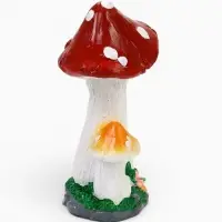 Садовая фигура из полистоуна &laquo;Мухомор&raquo;, 11.5&times;11&times;23 см