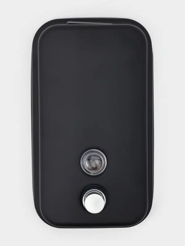 Диспенсер для жидкого мыла Stölz, механический, 800 мл, нержавеющая сталь, чёрный Диспенсер для жидкого мыла Stölz, механический, 800 мл, нержавеющая сталь, чёрный